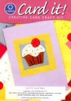 Coats and Card It Craft Kit - Iced Bun